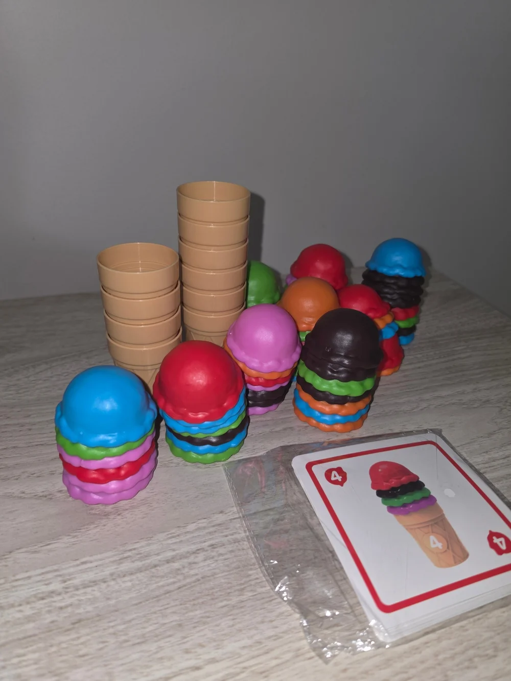 Ice Cream Counting & Color Sorting Set